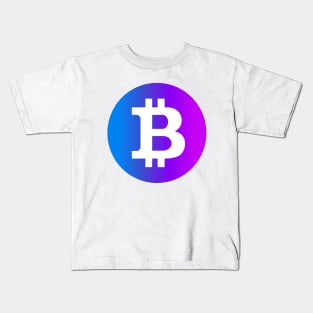 Astral Bitcoin - White Kids T-Shirt